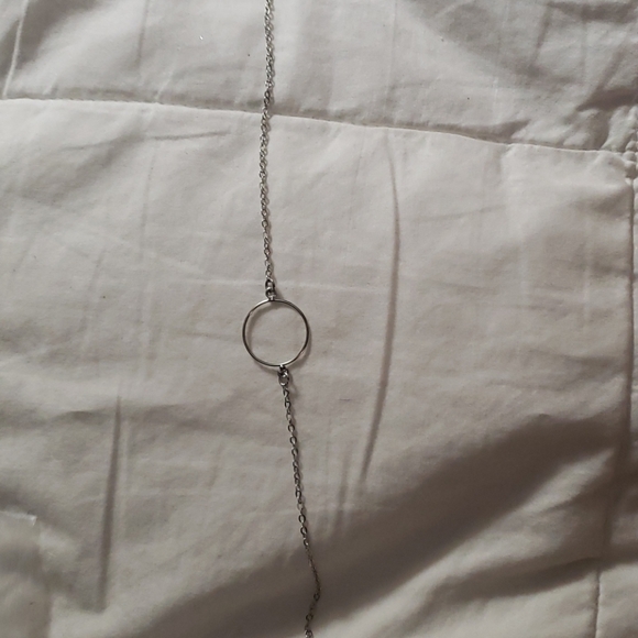 Silver circle bracelet - Picture 1 of 1